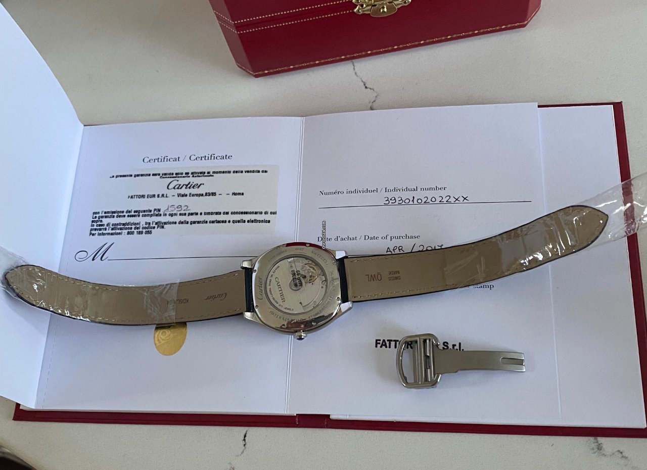 Cartier Drive de Cartier Mens watch Unisex Automatic Steel WSNM0006 7
