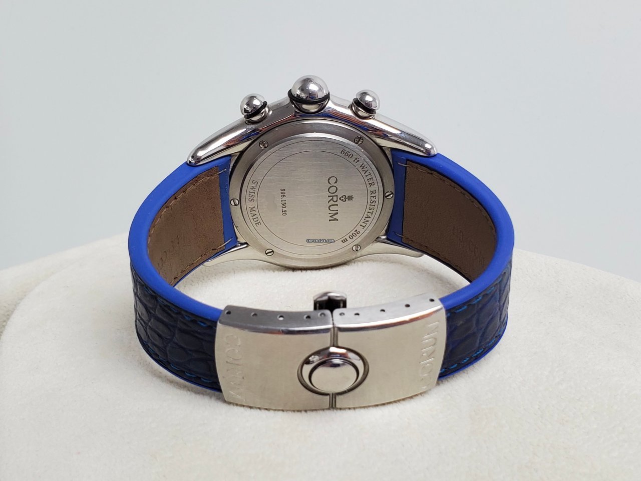 Corum Bubble Mens watch Unisex Quartz Steel 396.150.20 7