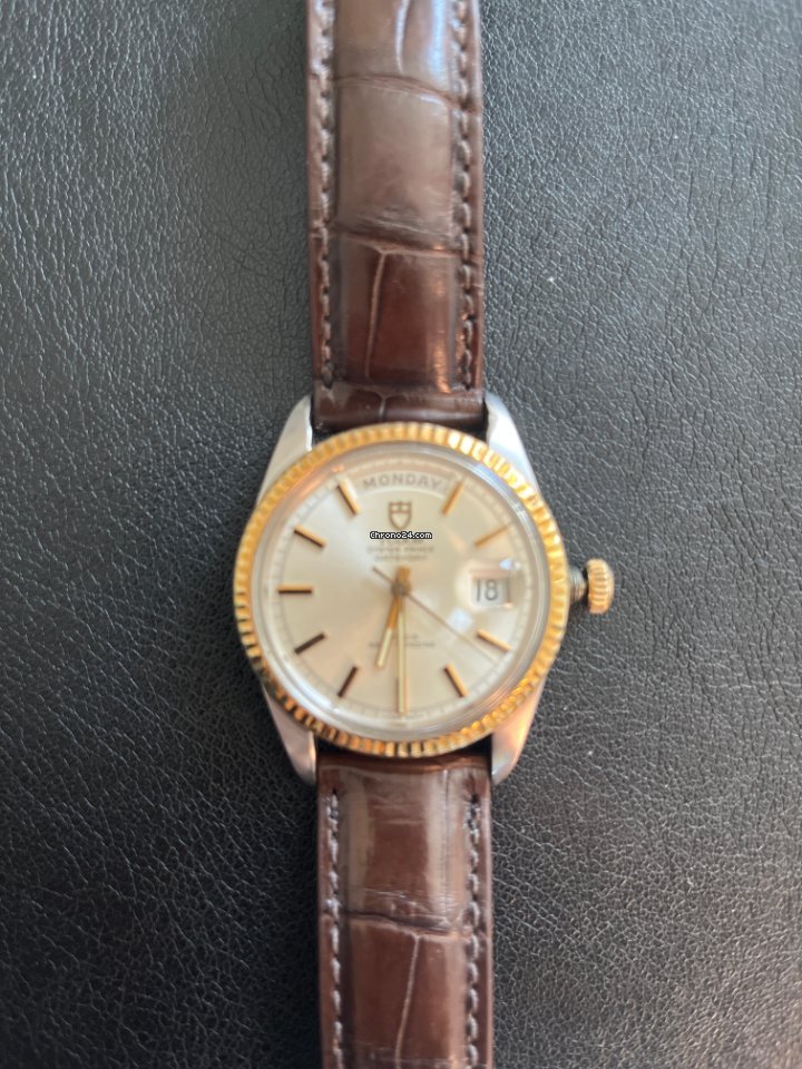 Tudor Prince Date Mens watch Unisex Automatic Gold Steel 7019 3 7