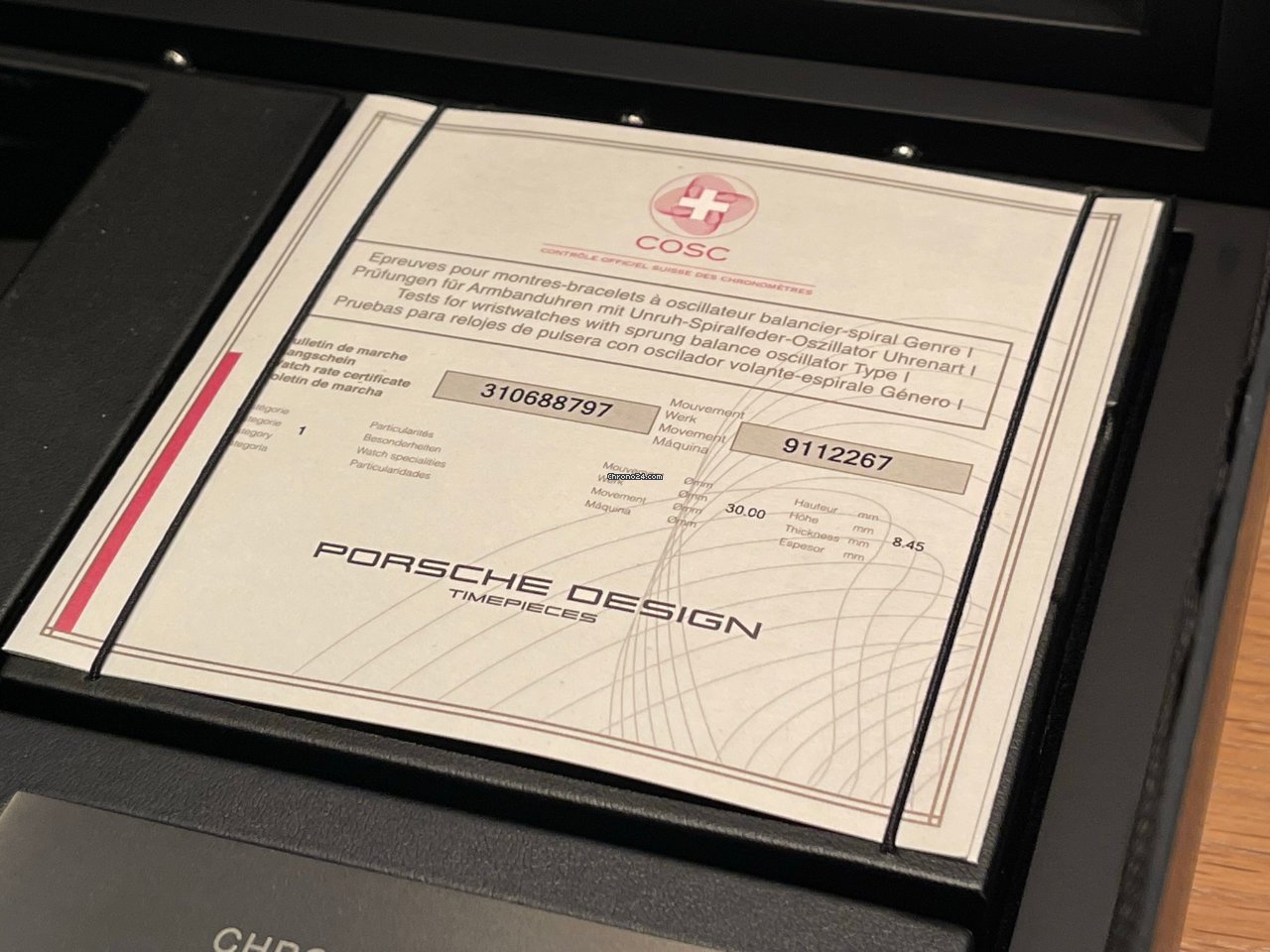 Porsche Design Mens watch Unisex Automatic Titanium 6012.6.02.007 7