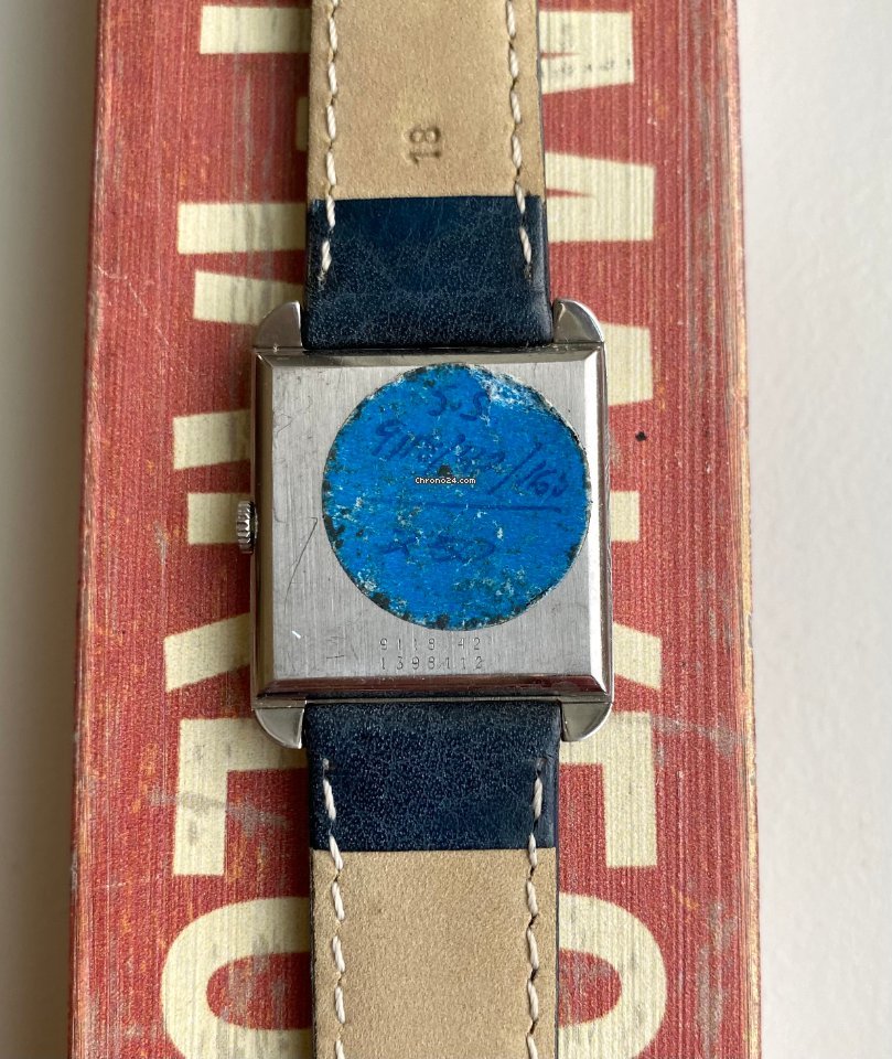 Jaeger-LeCoultre Mens watch Unisex Manual winding Steel Jaeger LeCoultre 7