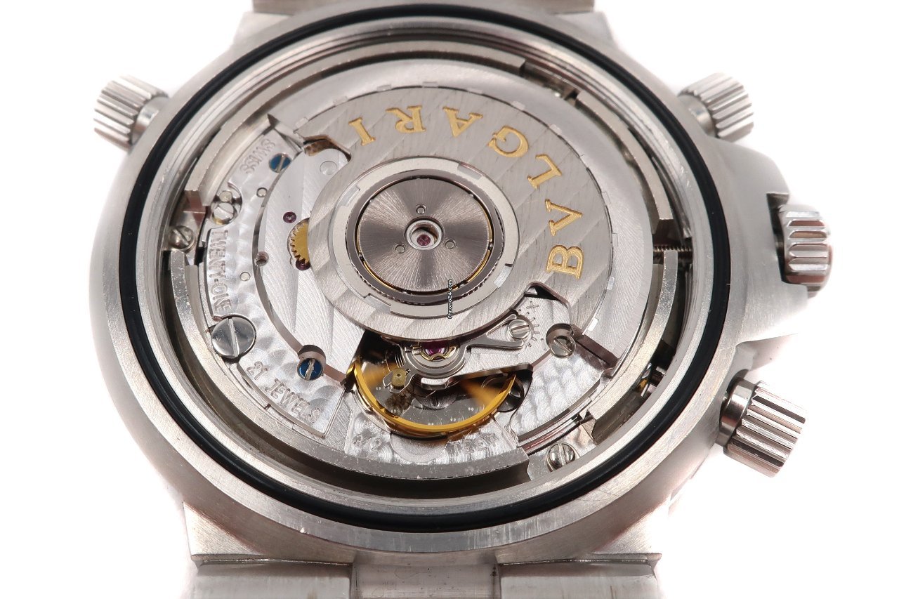 Bulgari Diagono Mens watch Unisex Automatic Steel SD 38S GMT 7
