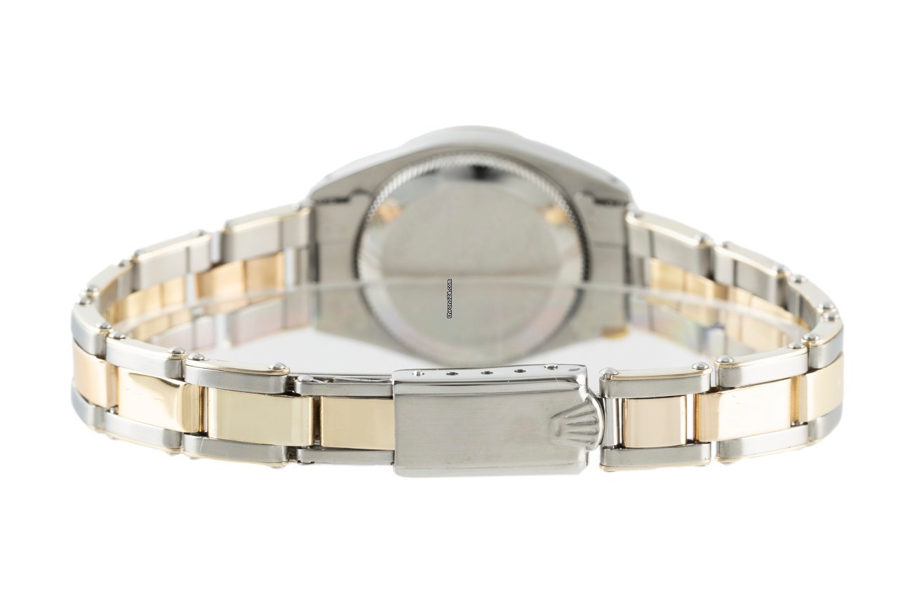 Rolex Oyster Perpetual 26 Womens watch Gold Steel Automatic 6718 7