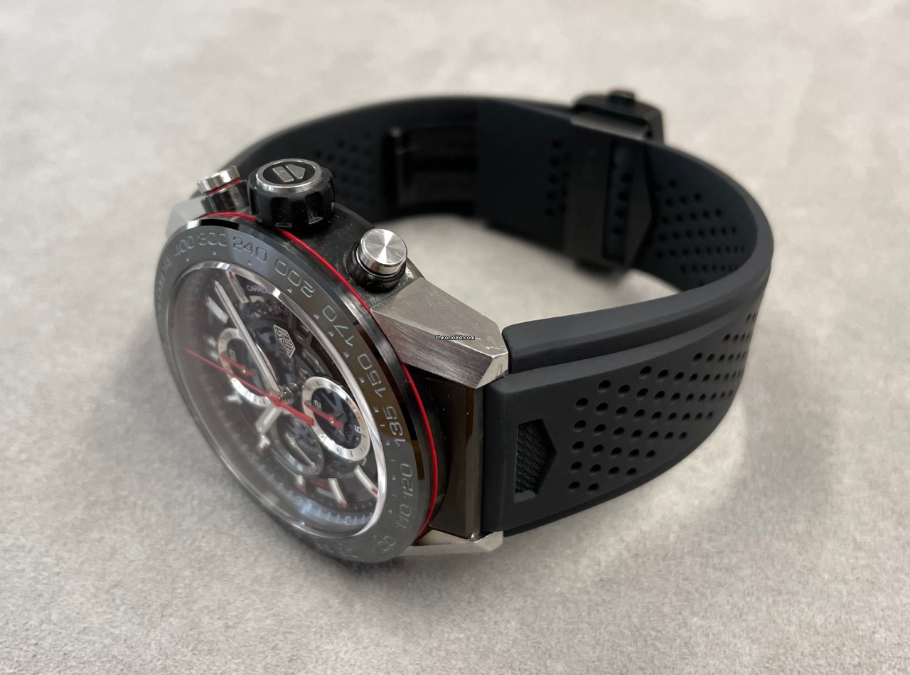 TAG Heuer Carrera Calibre HEUER 01 Mens watch Unisex Automatic Steel CAR2A1Z-0 7