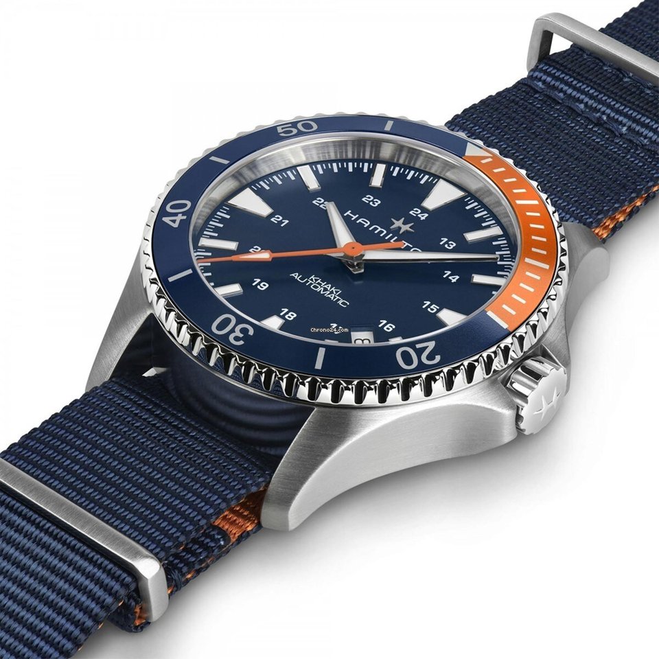 Hamilton Khaki Navy Scuba Mens watch Unisex Automatic Steel H82365941 7