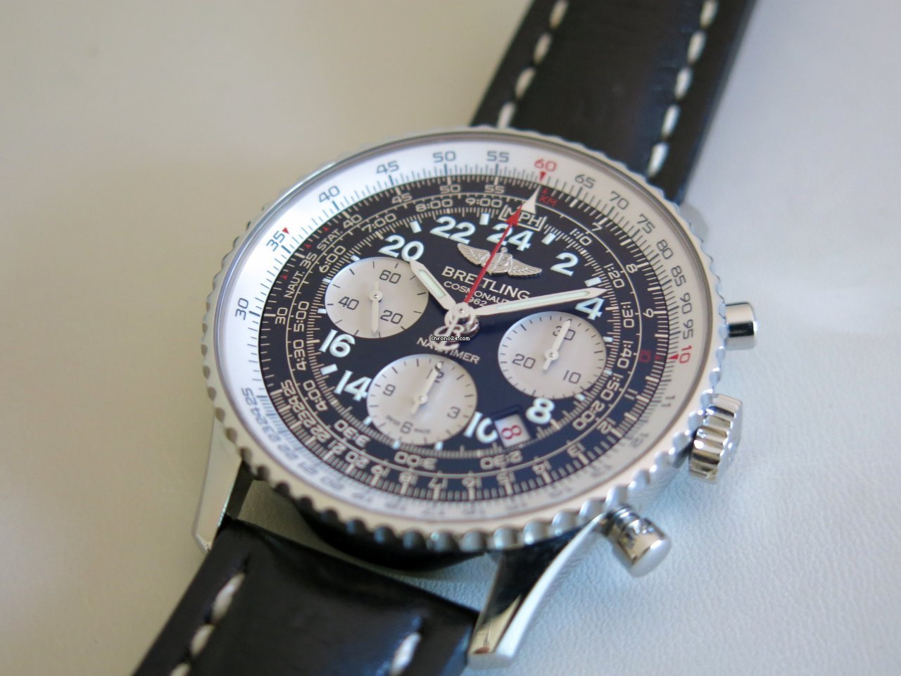 Breitling Navitimer Cosmonaute Mens watch Unisex Manual winding Steel AB021012.BB59.435X.A20BA.1 7