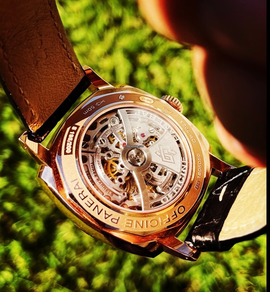 Panerai Special Editions Mens watch Unisex Automatic Rose gold PAM 00659 7