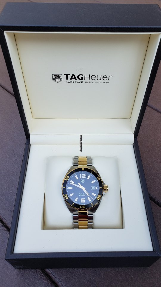 TAG Heuer Formula 1 Quartz Mens watch Unisex Quartz Gold Steel WAZ1121.BB0879 7