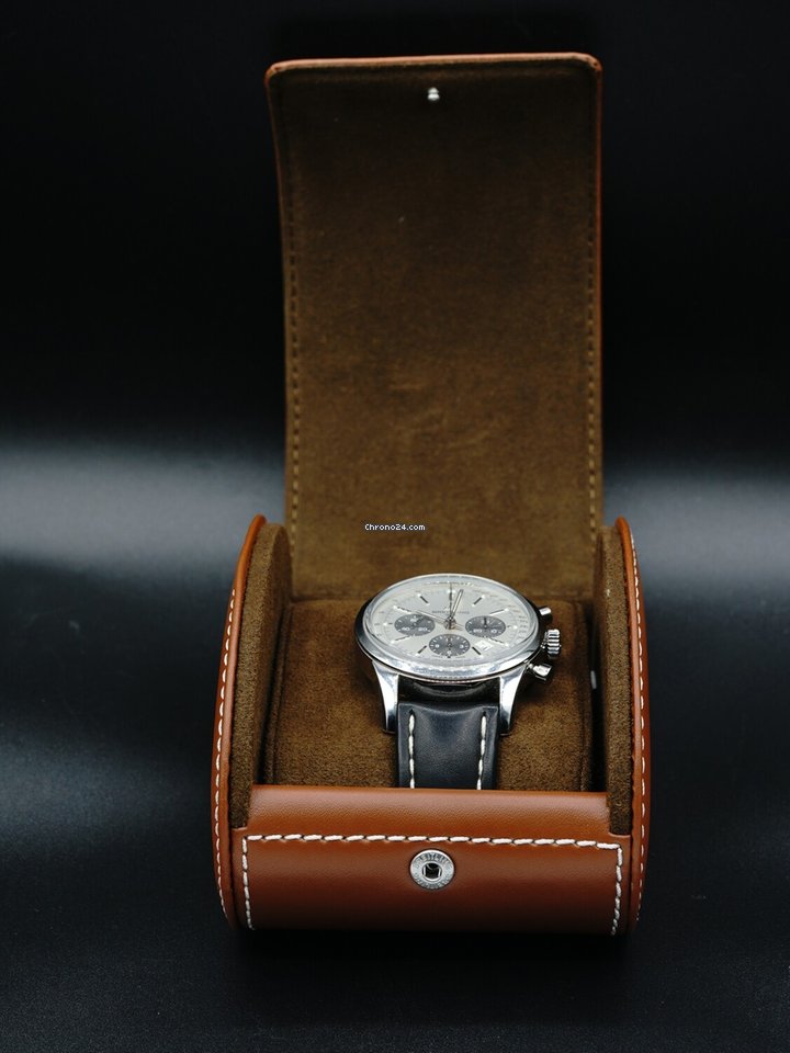 Breitling Transocean Chronograph Mens watch Unisex Automatic Steel AB015212 G724 7