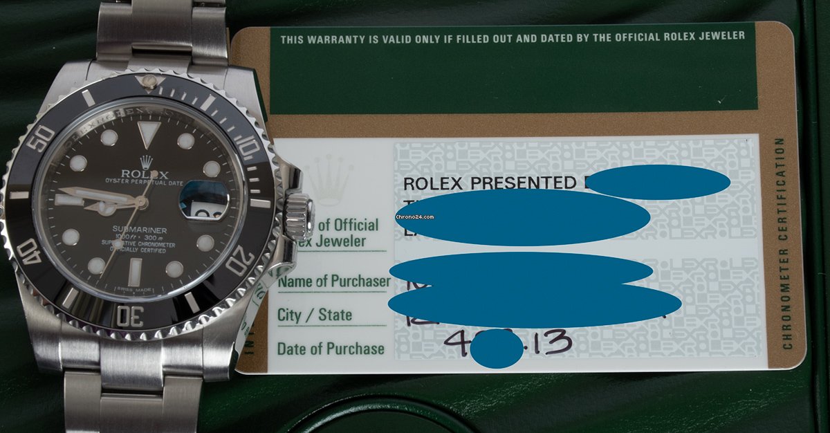 Rolex Submariner Date Mens watch Unisex Steel Automatic 116610 LN 7