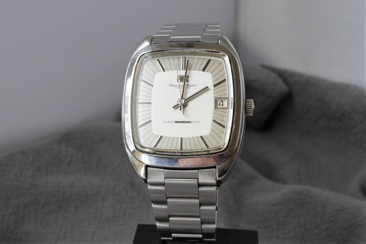 IWC Mens watch Unisex Quartz Steel 3203  3070 7