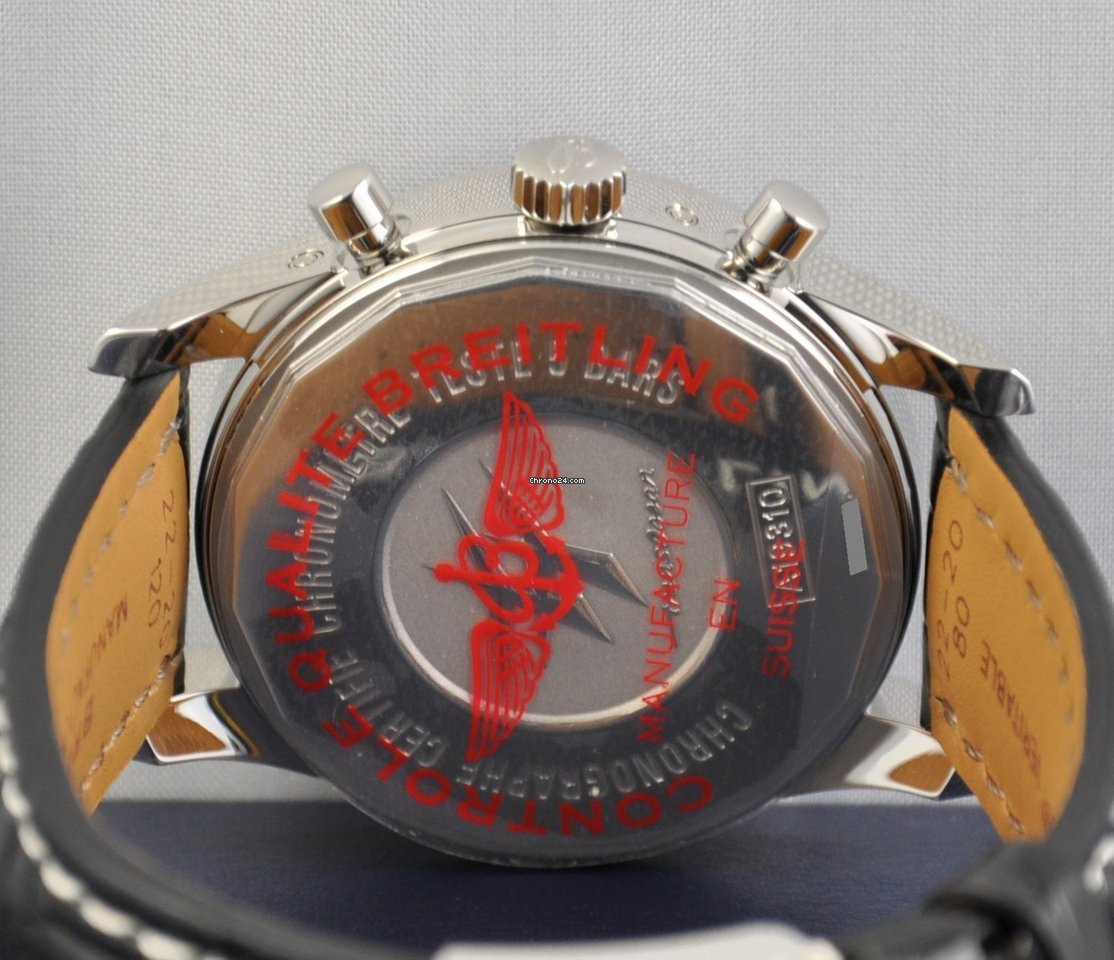 Breitling Transocean Chronograph 1461 Mens watch Unisex Automatic Steel A1931012 BB68 7