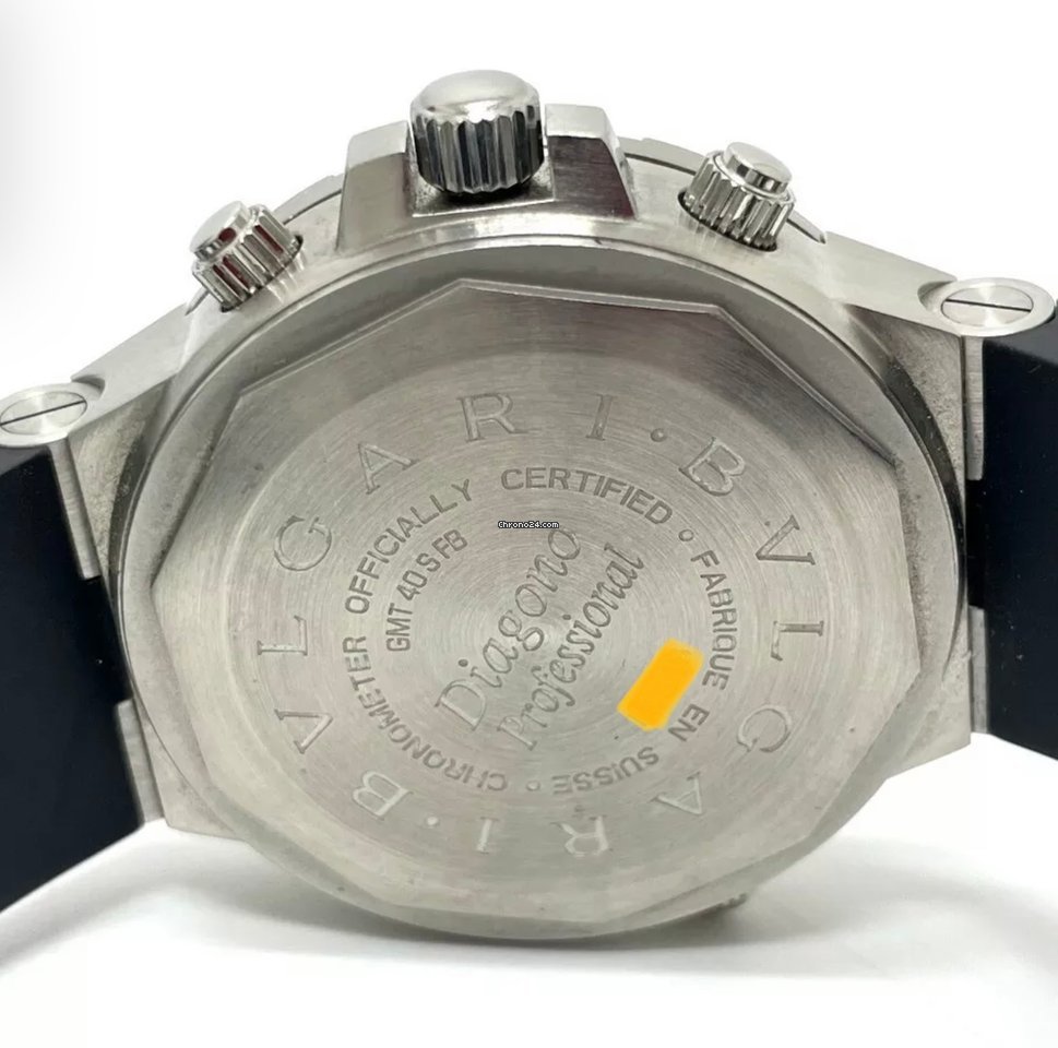 Bulgari Diagono Mens watch Unisex Automatic Steel GMT40SFB 7