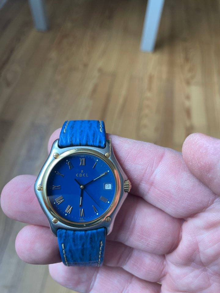Ebel 1911 Mens watch Unisex Quartz Gold Steel 1187916 7