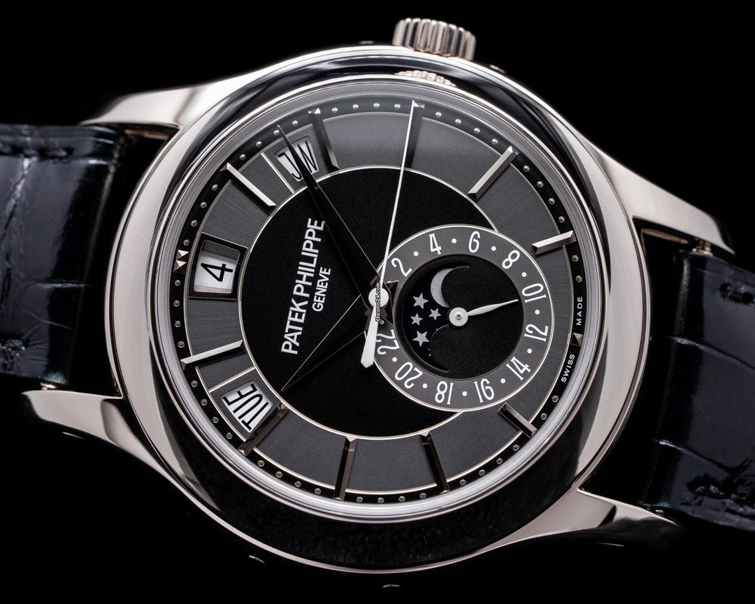 Patek Philippe Annual Calendar Mens watch Unisex Automatic White gold 5205G-010 7