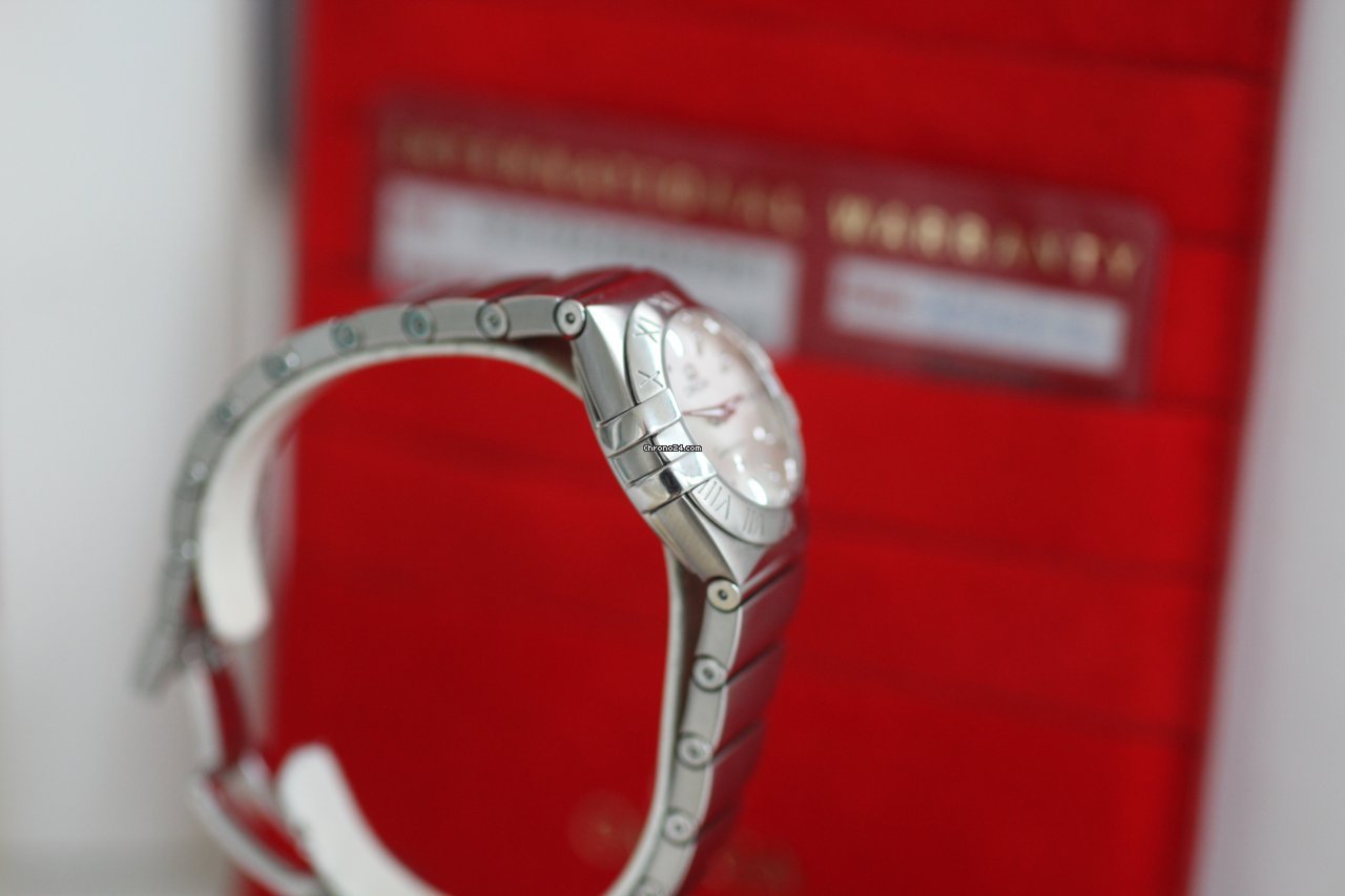 Omega Constellation Quartz Womens watch Quartz Steel 123.10.24.60.02.001 7