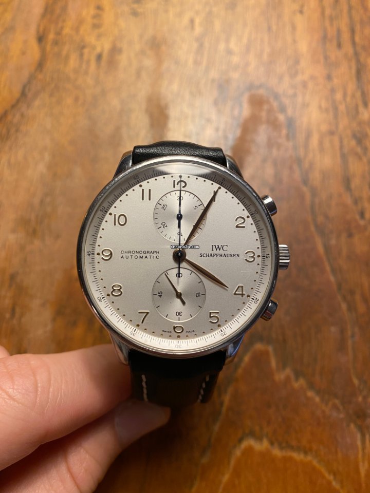 IWC Portuguese Chronograph Mens watch Unisex Automatic Steel IW2735099 7