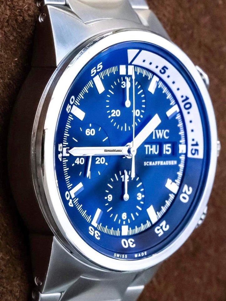 IWC Aquatimer Chronograph Mens watch Unisex Automatic Steel IW371928 7