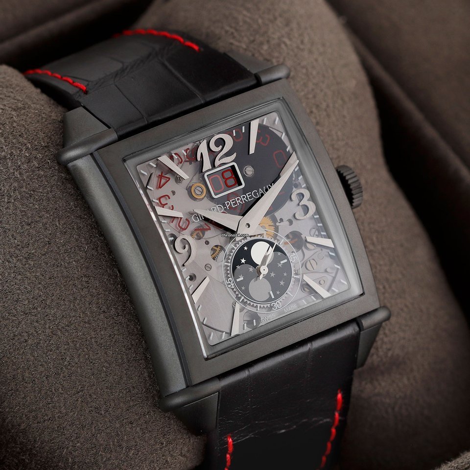 Girard Perregaux Vintage 1945 Mens watch Unisex Automatic Titanium 25882-21-223-bf6a 7