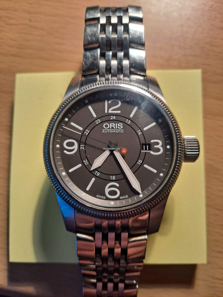 Oris Big Crown Mens watch Unisex Automatic Steel 01 733 7629 4063-Set LS 7
