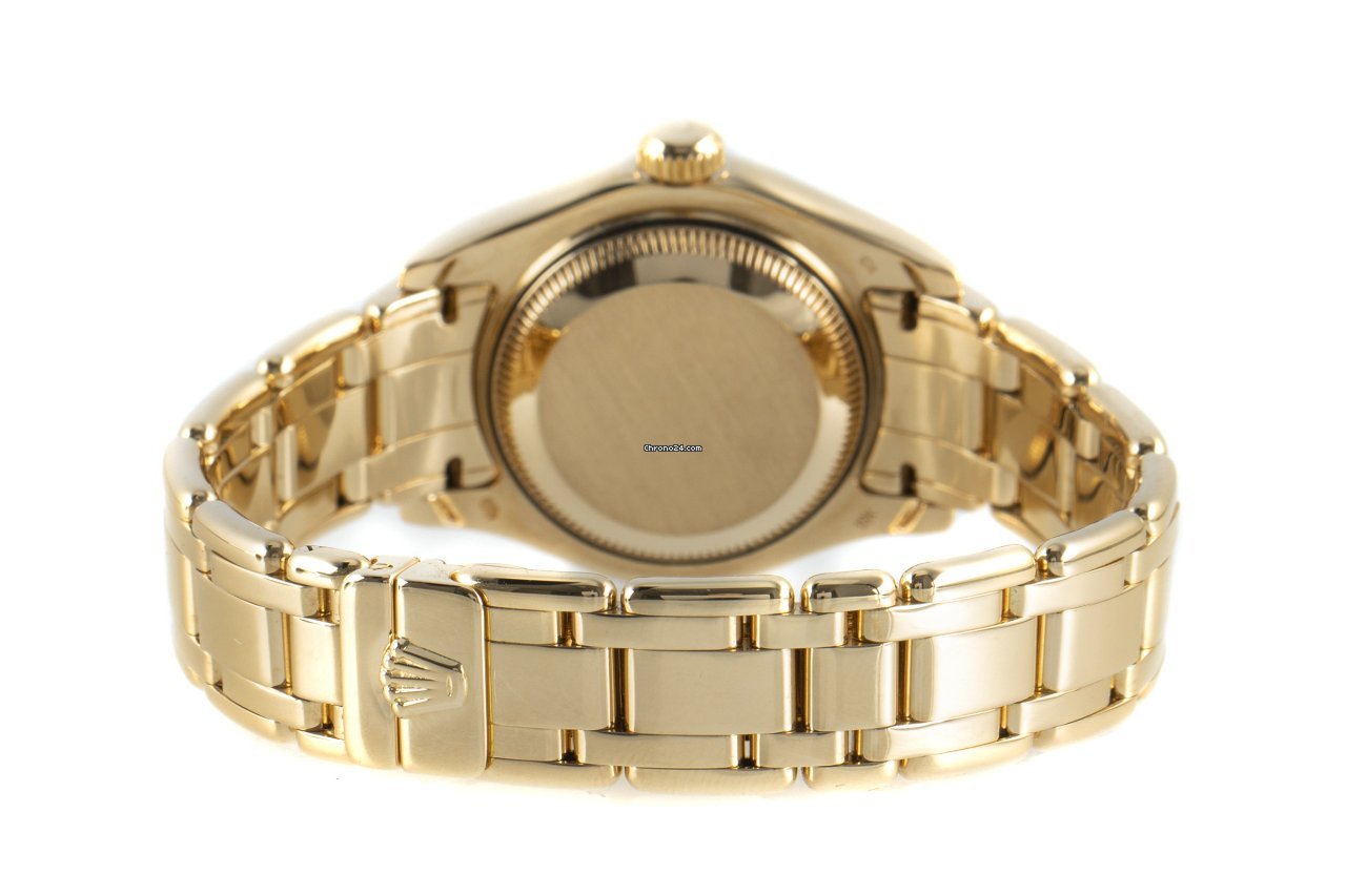 Rolex Lady-Datejust Pearlmaster Womens watch Yellow gold Automatic 69298 7