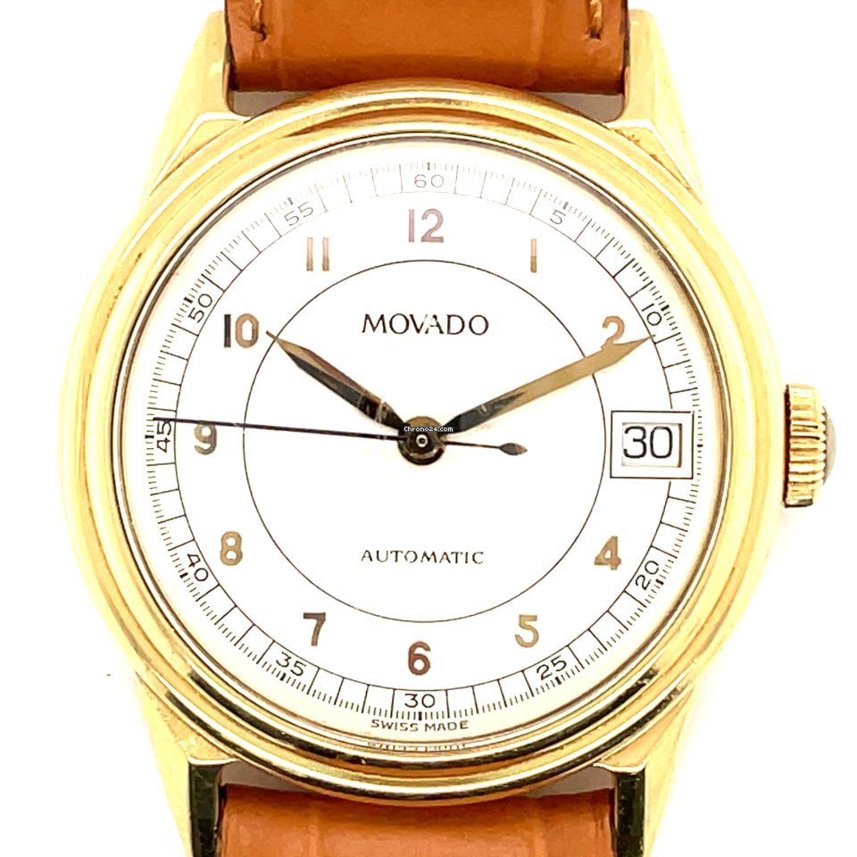 Movado 1881 Automatic Mens watch Unisex Automatic Yellow gold Movado 40.A9.880 7