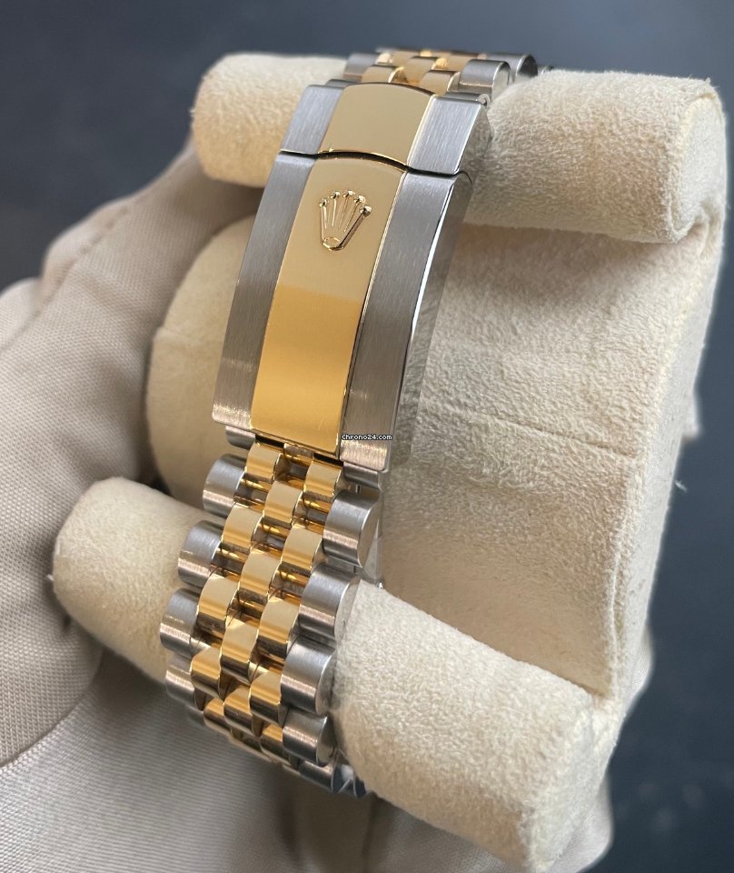 Rolex Datejust 41 Mens watch Unisex Gold Steel Automatic 126333-0019 7