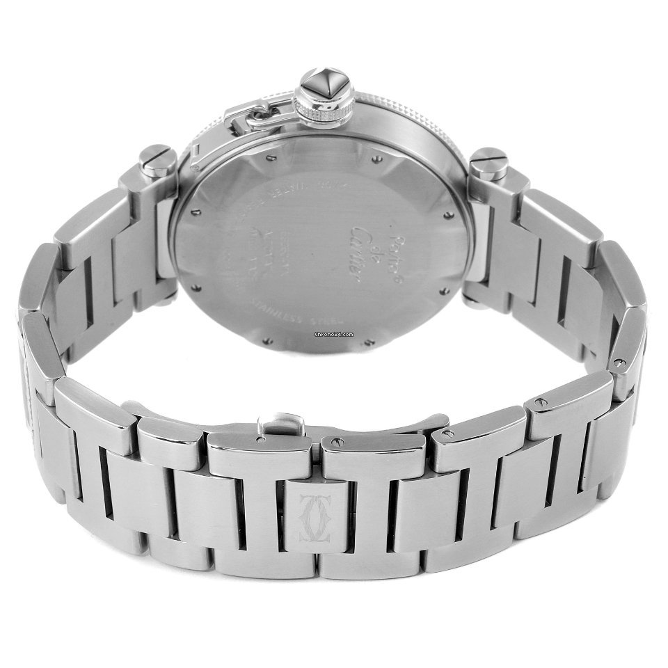 Cartier Pasha Seatimer Mens watch Unisex Automatic Steel W31077M7 7