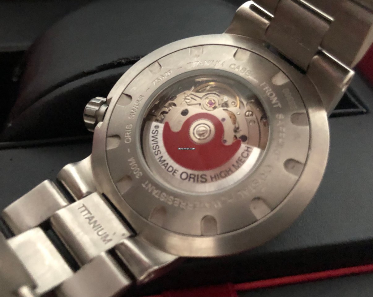 Oris TT1 Mens watch Unisex Automatic Titanium 7562P 7