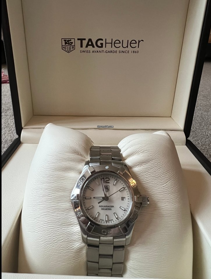 TAG Heuer Aquaracer Lady Womens watch Quartz Steel WAF1414.BA0823 7