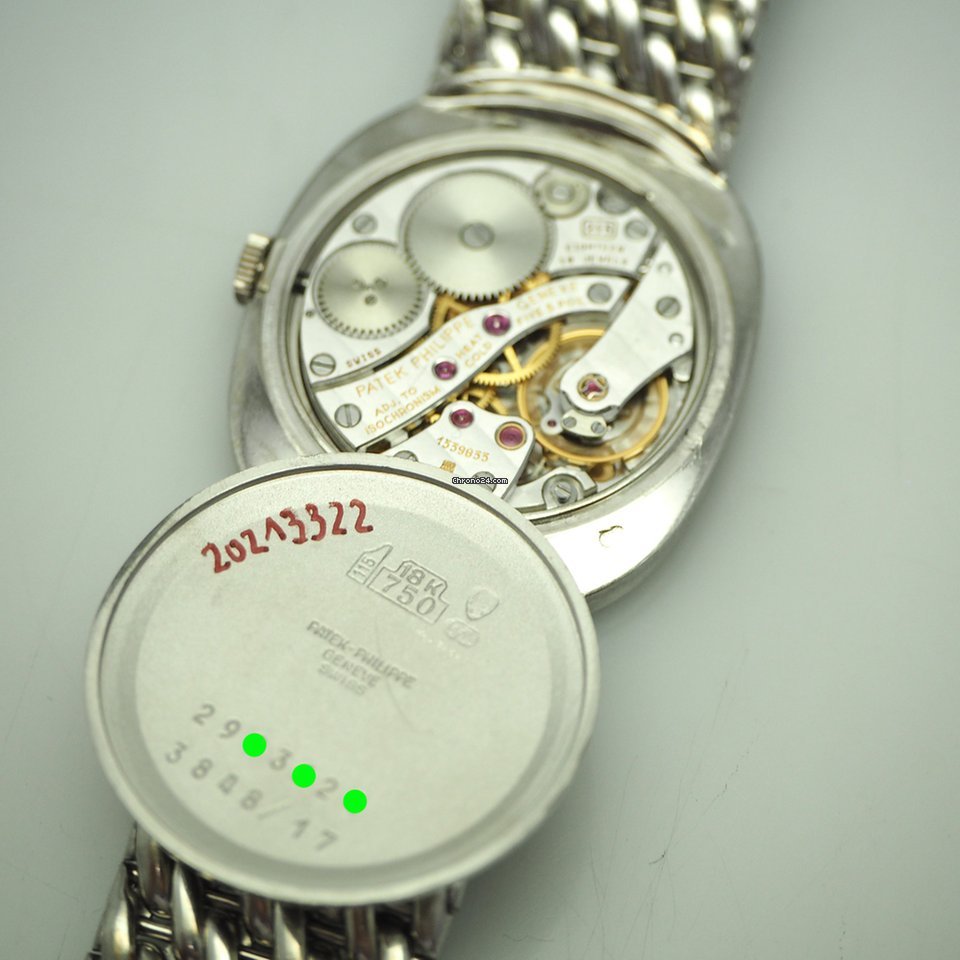 Patek Philippe Golden Ellipse Manual winding White gold 3848 17 7