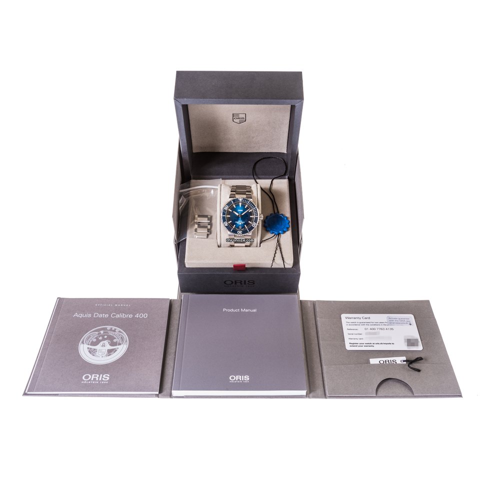 Oris Aquis Date Mens watch Unisex Automatic Steel 01 400 7763 4135 7