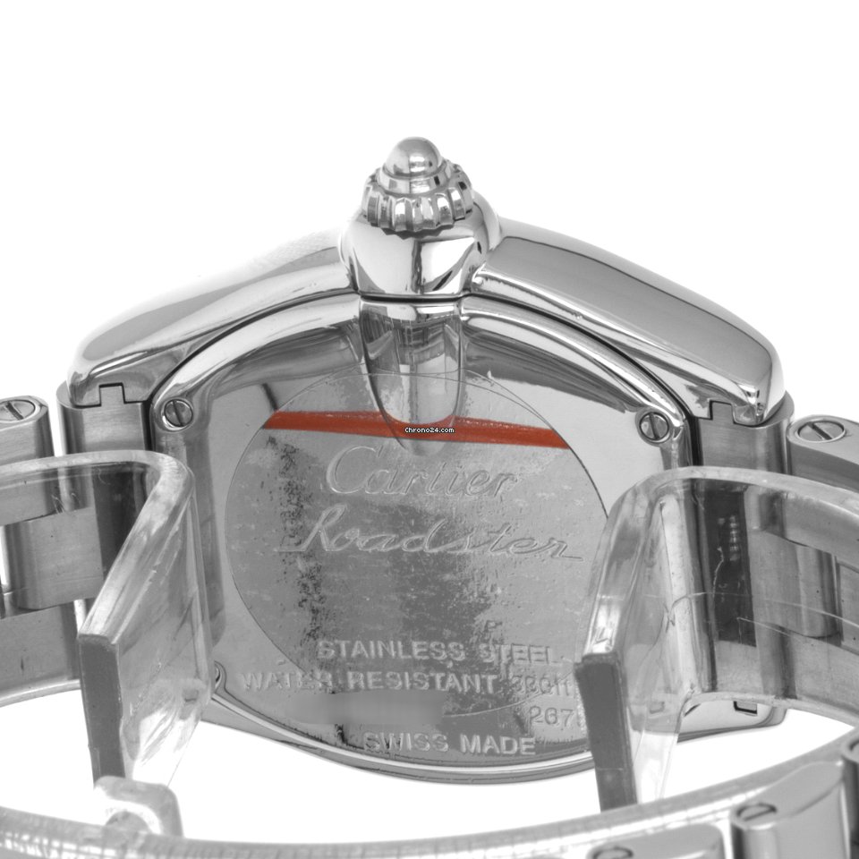 Cartier Roadster Womens watch Quartz Steel W62016V3  2675 7