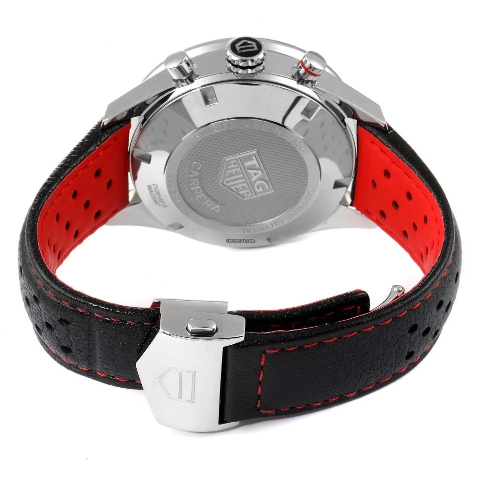 TAG Heuer Carrera Calibre 16 Mens watch Unisex Automatic Steel CV201AP.FC6429 7