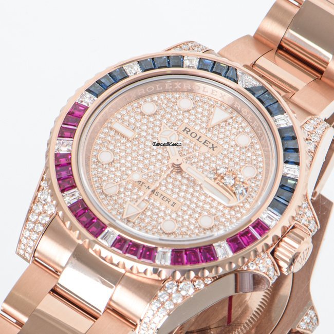 Rolex GMT-Master II Mens watch Unisex Rose gold Automatic 126755SARU 7