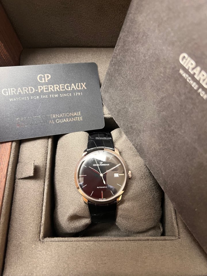 Girard Perregaux 1966 Mens watch Unisex Automatic White gold 49525-53-631-BK6A 7
