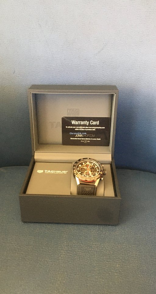 TAG Heuer Carrera Calibre HEUER 01 Mens watch Unisex Automatic CAR2A1Z-0RTX3670 7