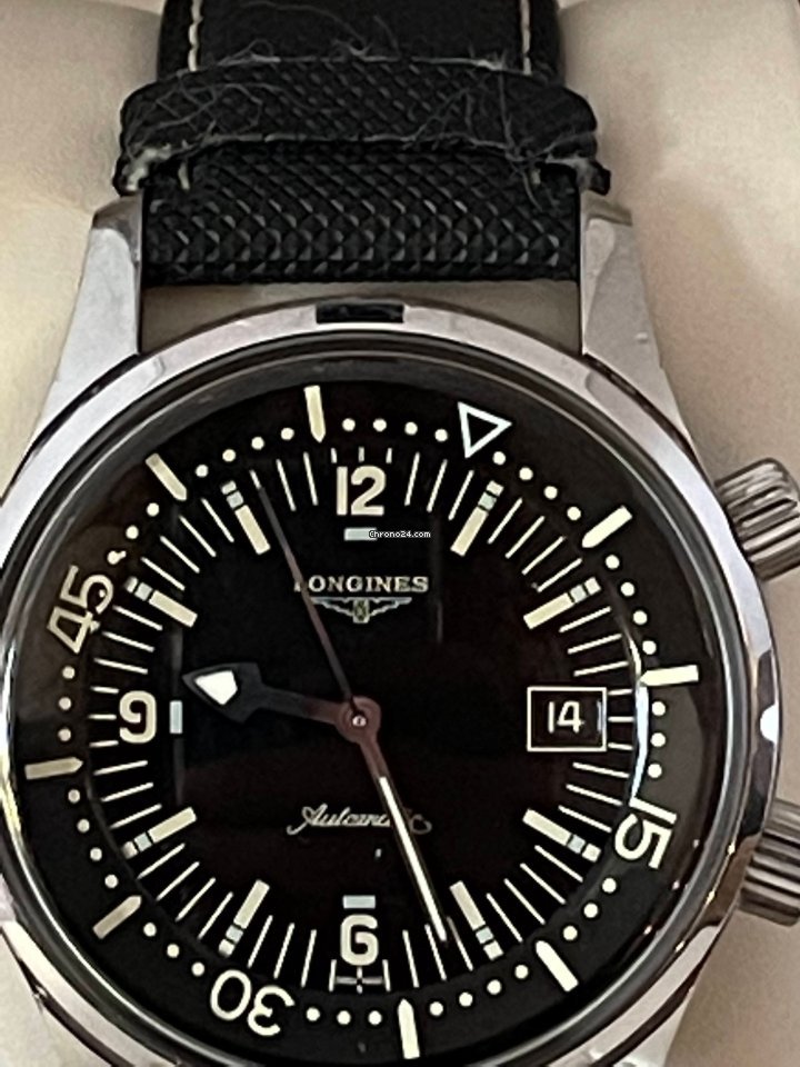 Longines Legend Diver Mens watch Unisex Automatic Steel L3.674.4.50.0 7