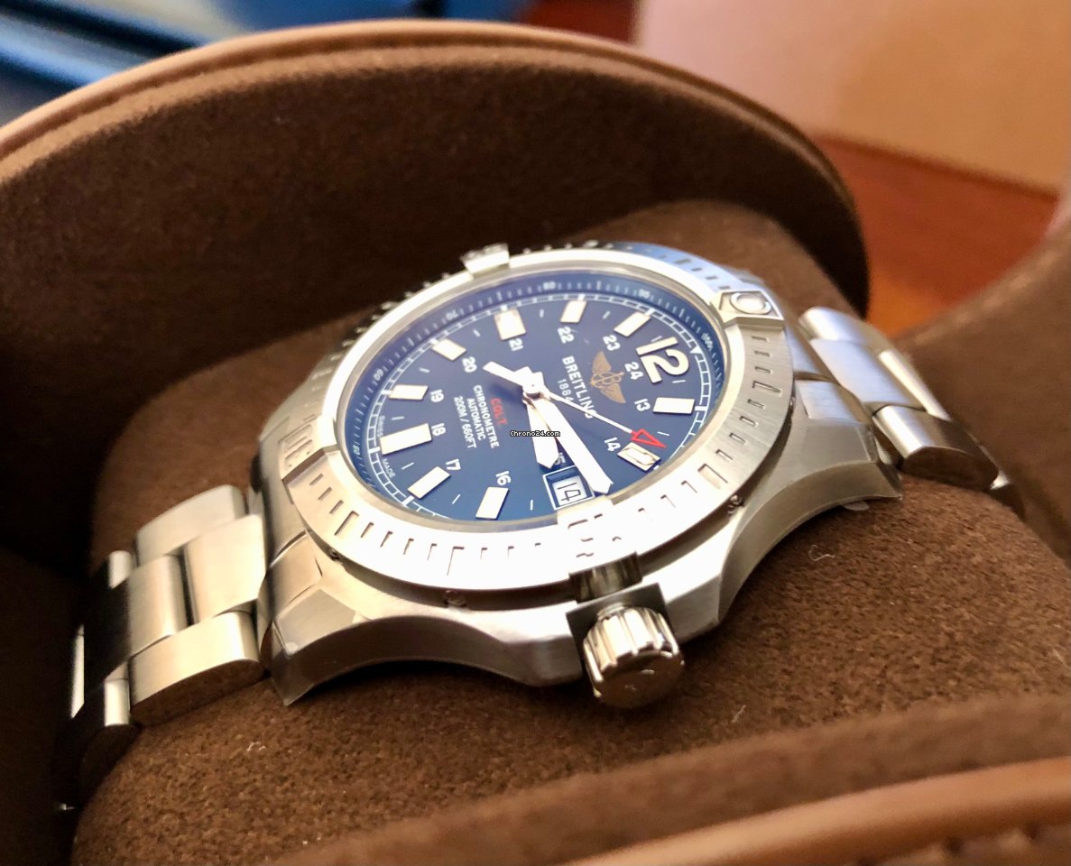 Breitling Chronomat Colt Mens watch Unisex Automatic Steel A17313101C1A1 7