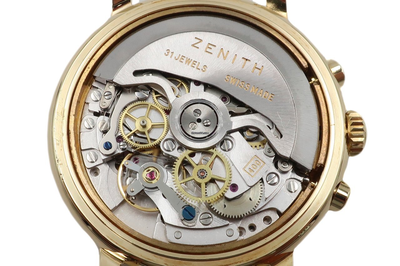Zenith El Primero Chronograph Mens watch Unisex Automatic Yellow gold 06-0250-400 7