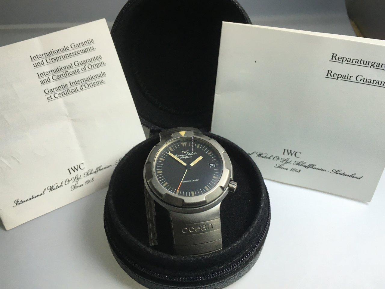 IWC Porsche Design Mens watch Unisex Automatic Titanium IW3500 7