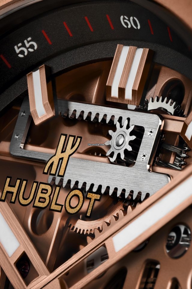 Hublot Big Bang Meca-10 Mens watch Unisex Manual winding Rose gold 414.OI.1123.RX 7