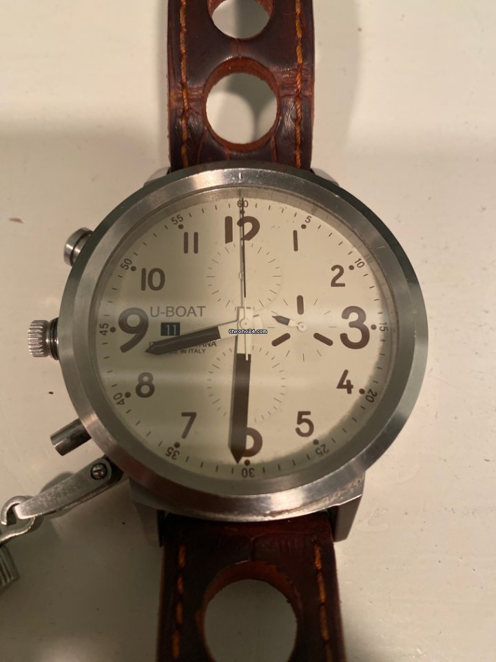 U-Boat Flightdeck Mens watch Unisex Automatic Steel U-7750 50 7