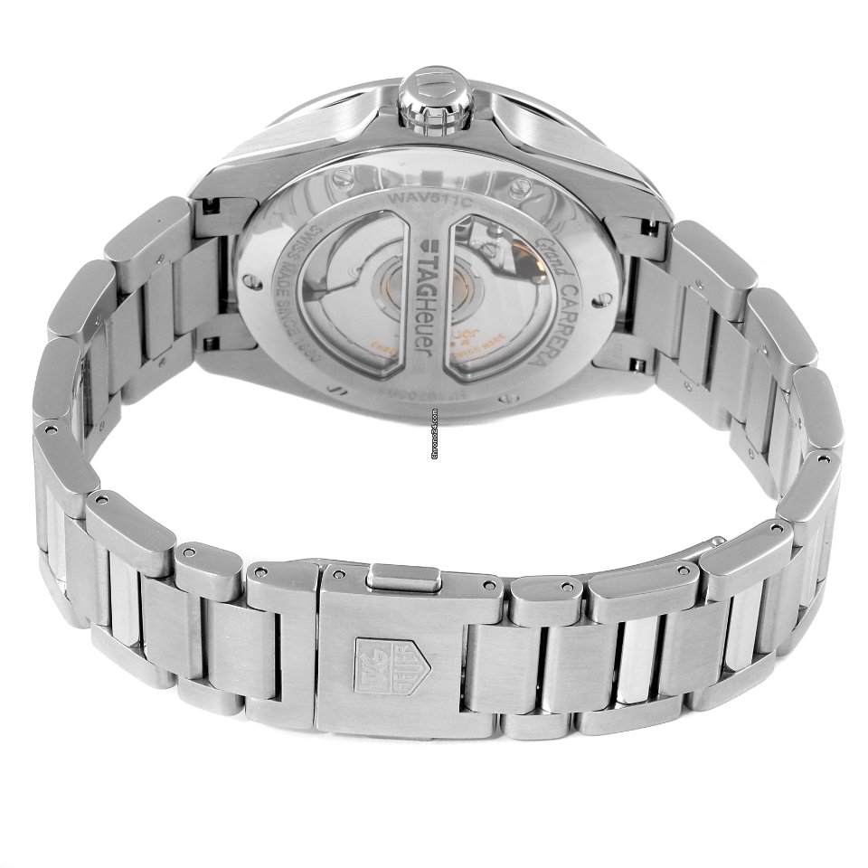 TAG Heuer Grand Carrera Mens watch Unisex Automatic Steel WAV511C.BA0900 7