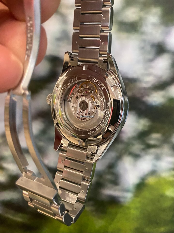 TAG Heuer Carrera Calibre 5 Mens watch Unisex Automatic Steel WAR201E.BA0723 7