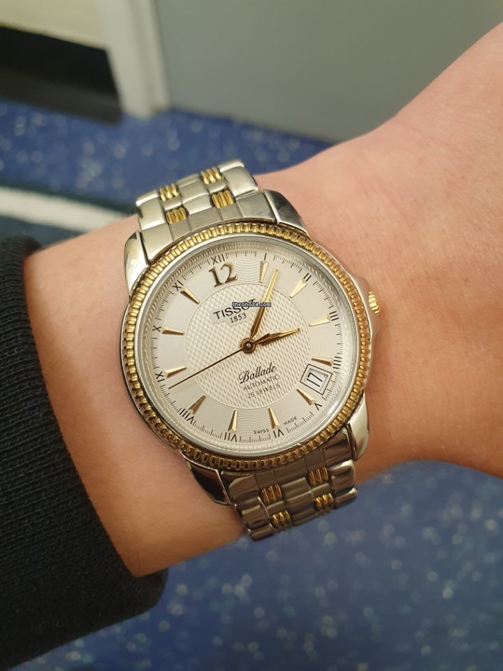 Tissot Ballade Powermatic 80 COSC Mens watch Unisex Automatic Gold Steel C279 379C 7