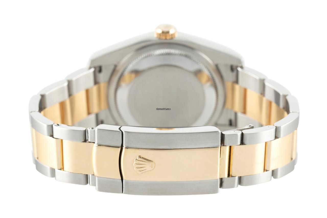 Rolex Datejust 36 Mens watch Unisex Gold Steel Automatic 116233 7