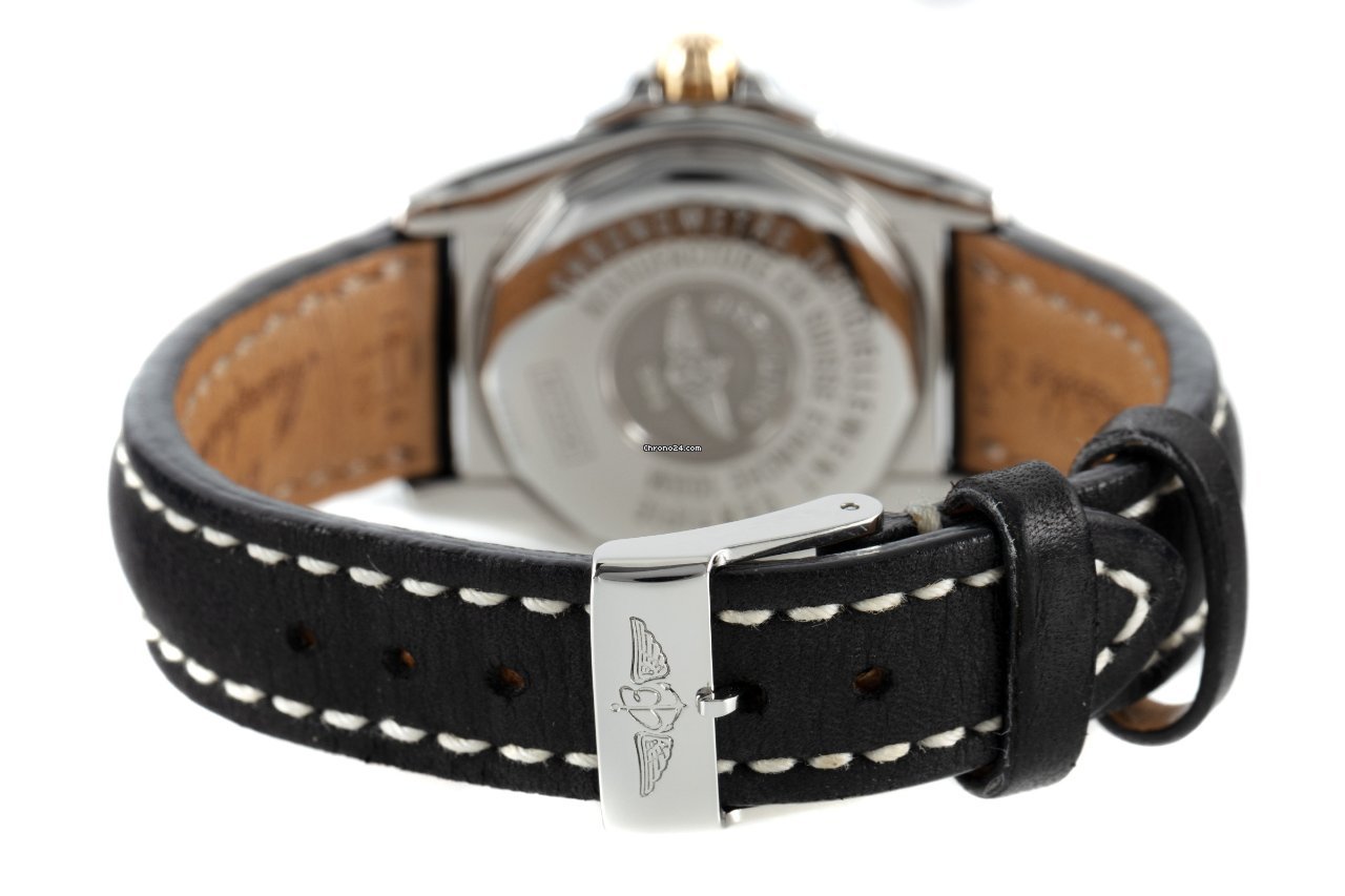 Breitling Cockpit Lady Womens watch Quartz Gold Steel B71356 7