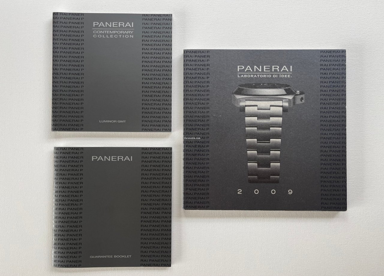 Panerai Luminor GMT Automatic Mens watch Unisex Automatic Steel PAM 00244 7