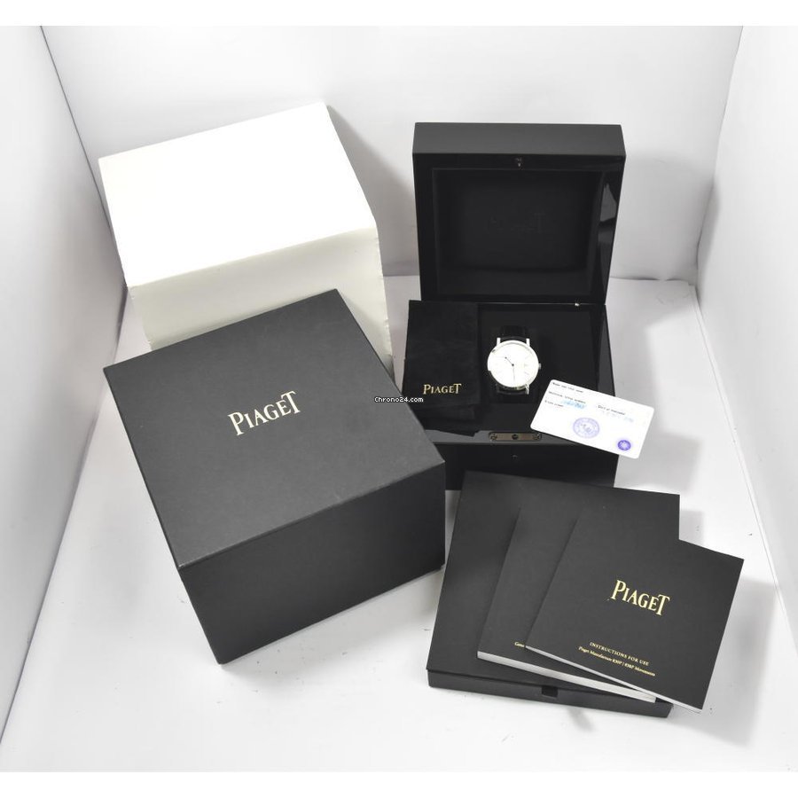 Piaget Mens watch Unisex Manual winding White gold P10522 7